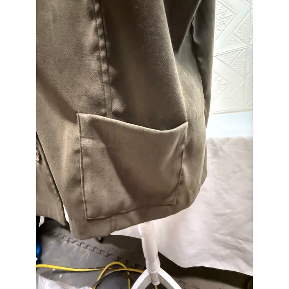 Vintage Prestige Vest Sportswear size Large Olive green style 7162 - Picture 9 of 15